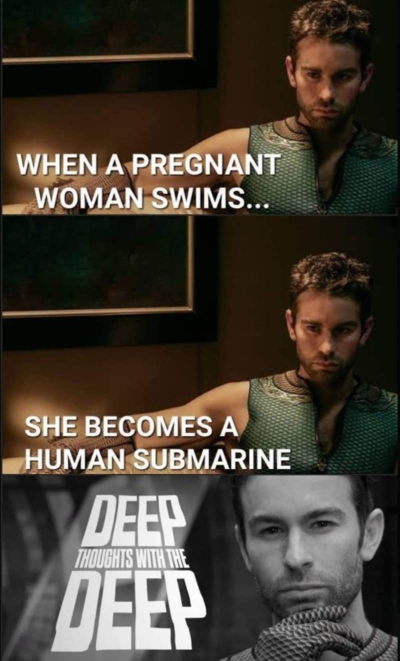Deep Thoughts With The Deep meme