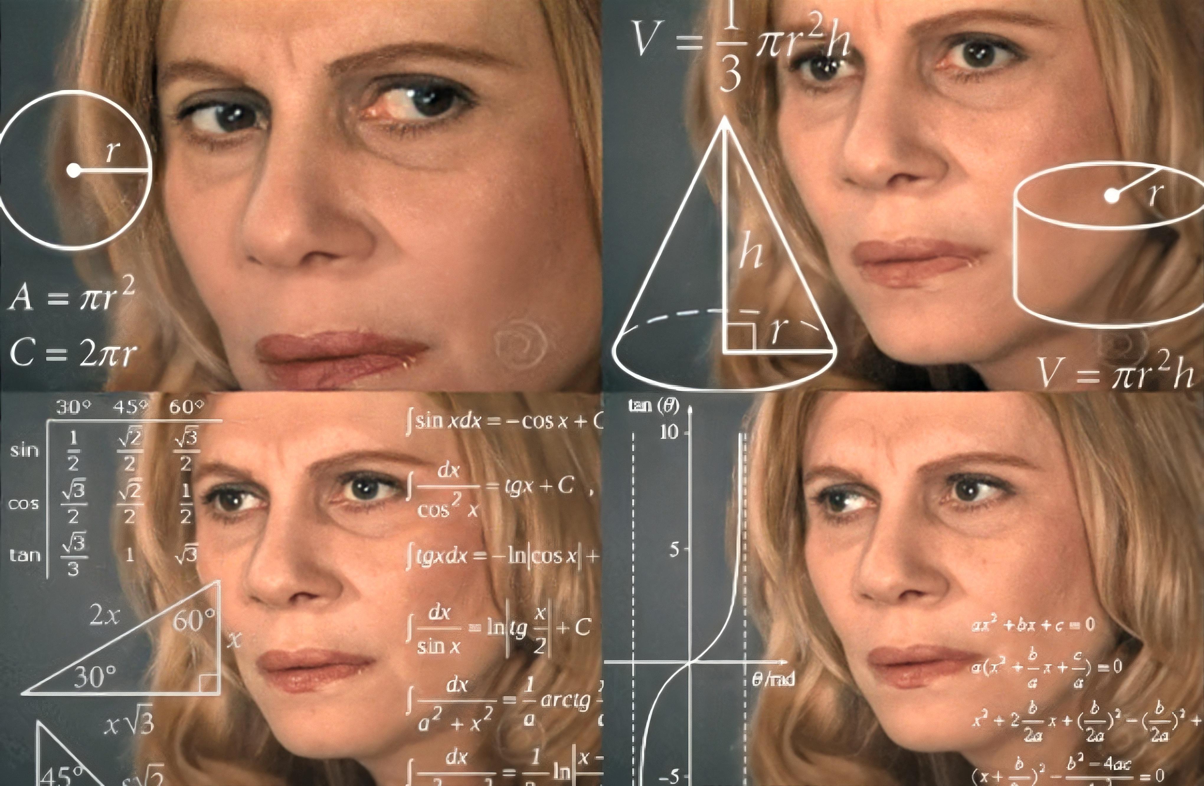 Girl Math meme example