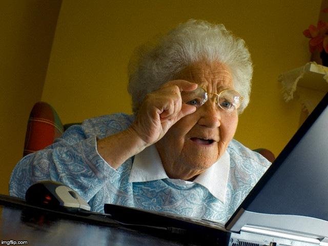 Grandma Finds the Internet meme