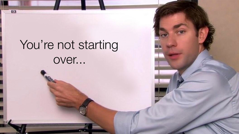 Jim Halpert Pointing to Whiteboard meme example