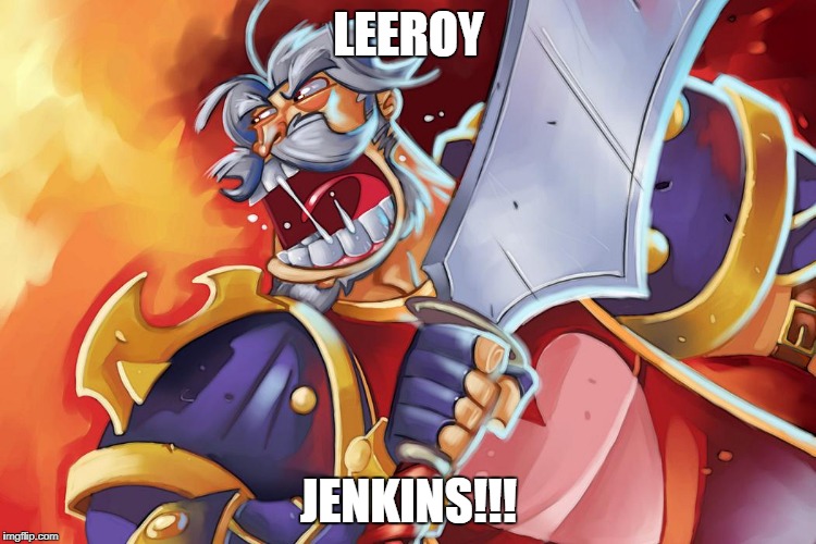 Leeroy Jenkins meme