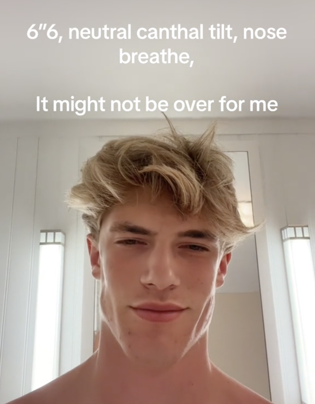 Looksmaxxing meme