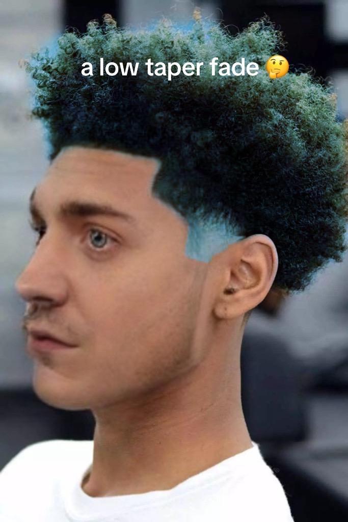 Low Taper Fade meme example