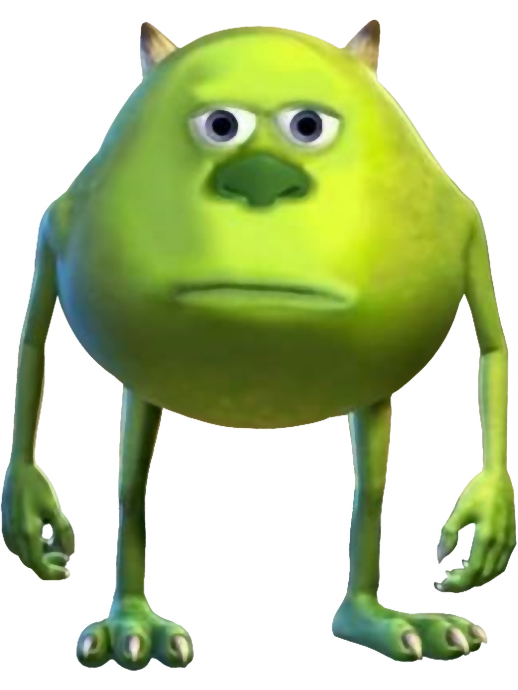 Mike Wazowski meme example