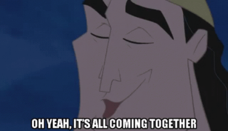 Oh Yeah, It's All Coming Together meme