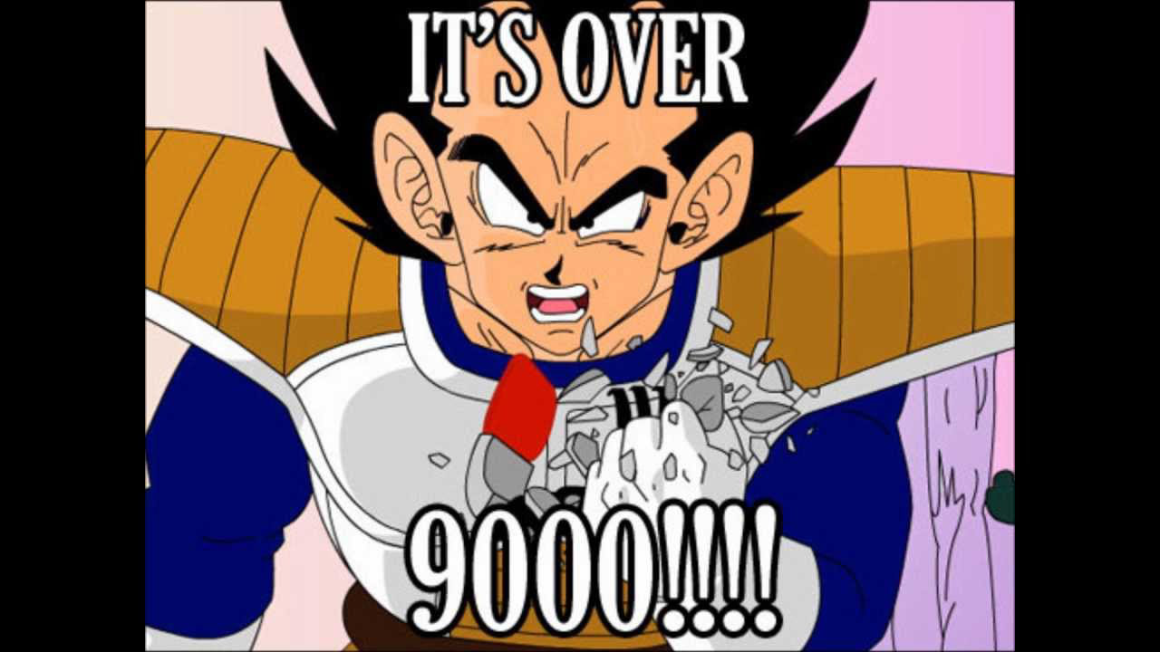 It's Over 9000! meme