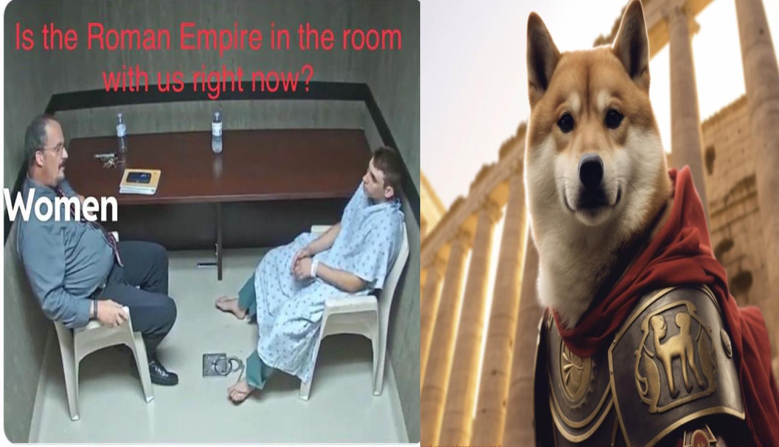 Thinking About the Roman Empire meme example