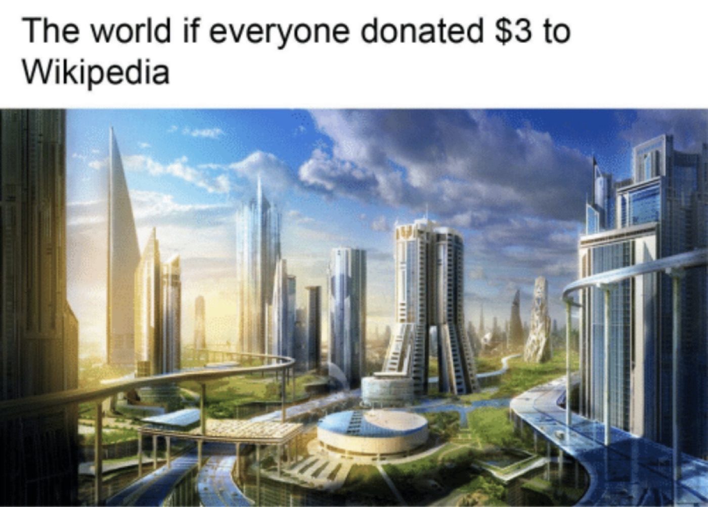 The World If meme example