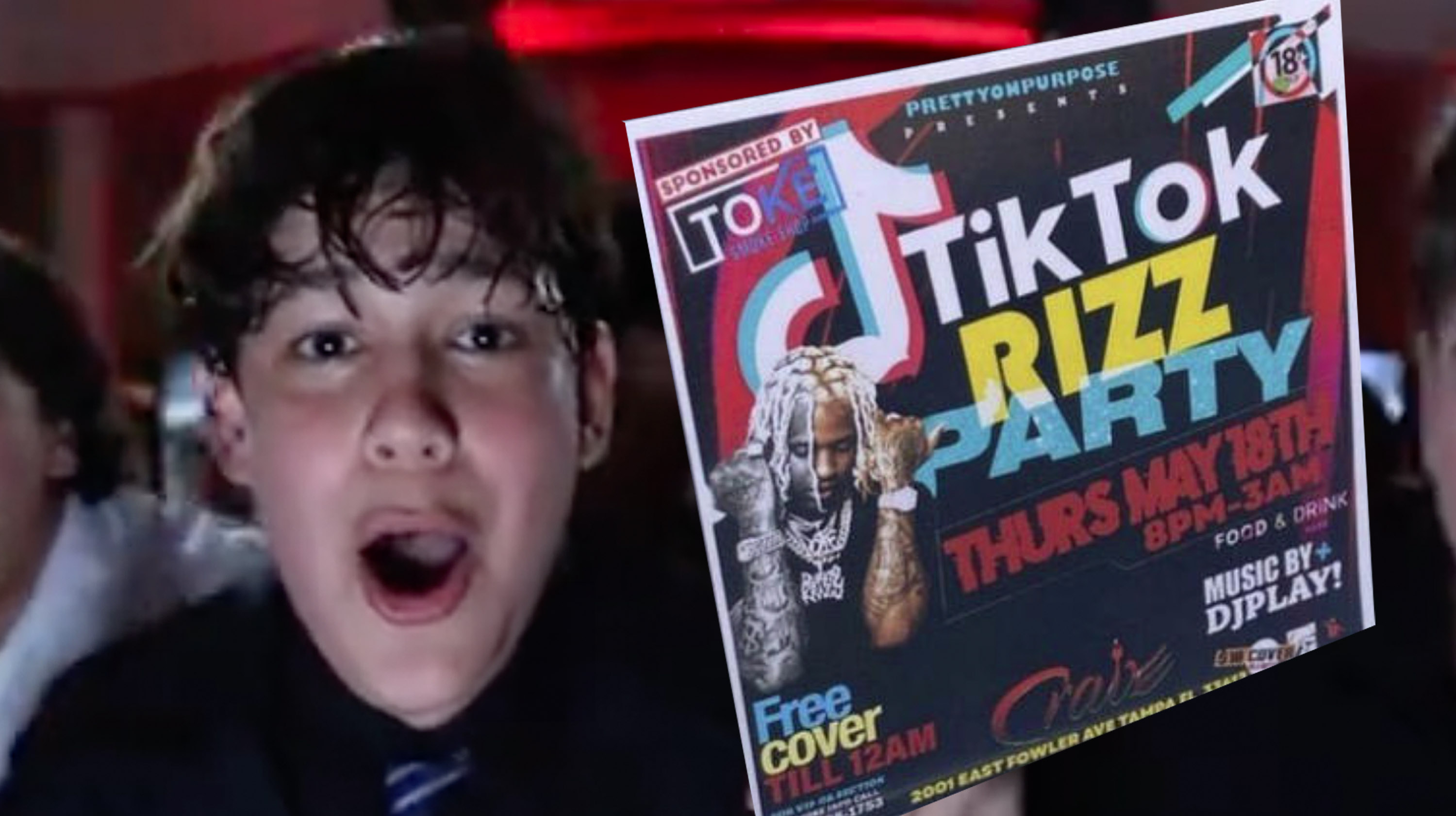 TikTok Rizz Party meme example