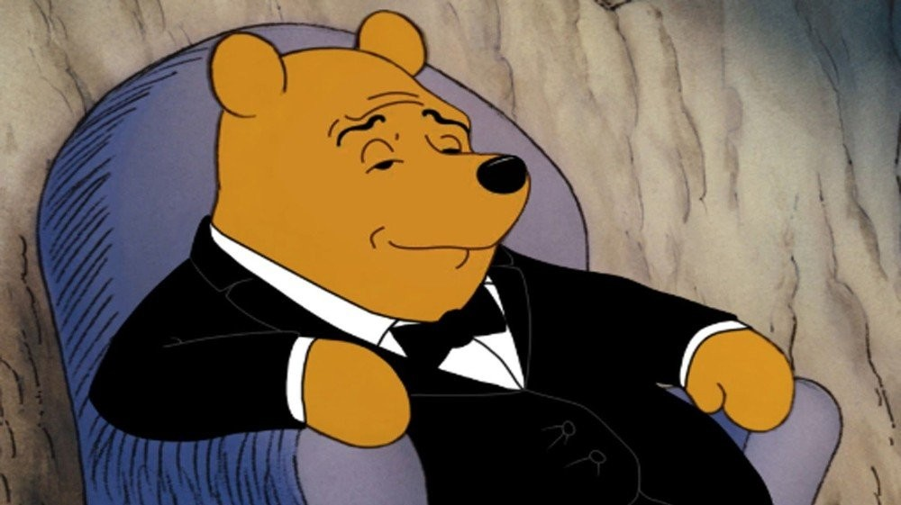 Tuxedo Winnie the Pooh meme example