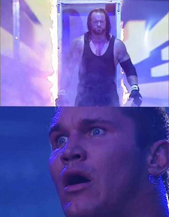 Undertaker Entering Arena meme