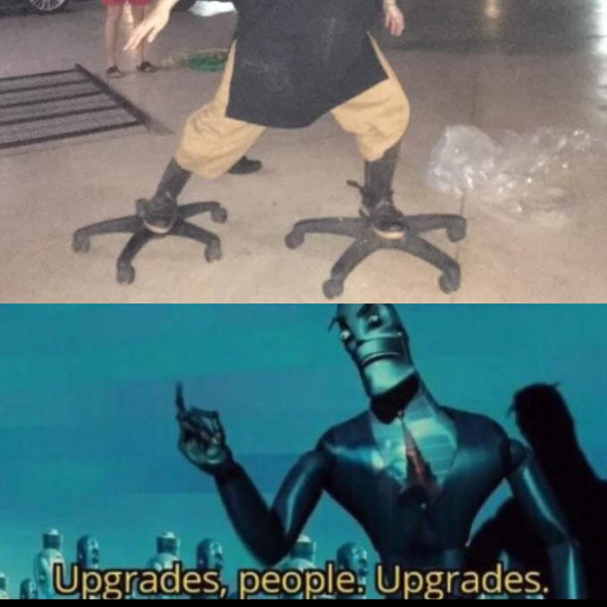 Upgrades, People, Upgrades meme