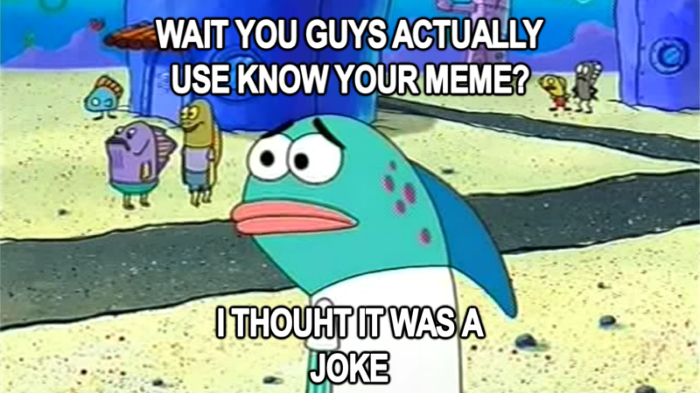 Wait, I Thought It Was a Joke meme