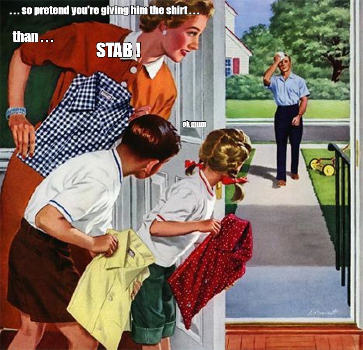 Waiting for Dad meme