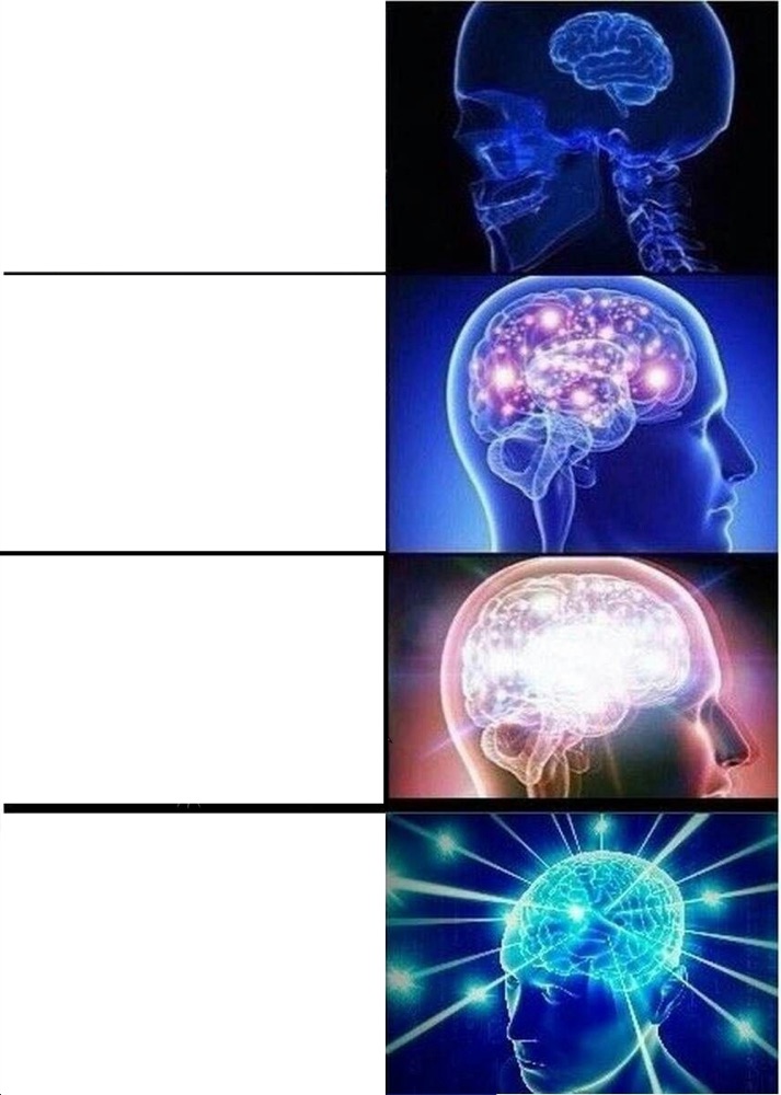 Expanding Brain blank template